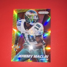 Panini Prizm Red/yellow 2014 Jeremy Maclin #60 Philadelphia Eagles Football Card