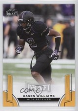 2015 Leaf Draft Gold Kasen Williams #33 0g4