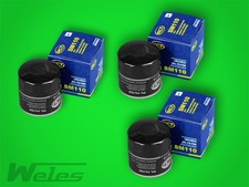 3 x SM110 Ölfilter SAAB 99 90 900 I II 9000 9-3 9-5 2,0 2,3 3,0