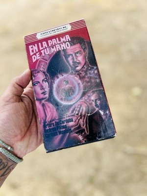 En La Palma De Tu Mano Madera Cinevideo Rare Mexican Oop HTF 1988 Vhs