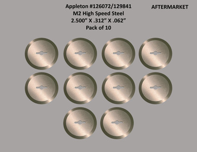 Appleton  #126072/129841 M2 HSS Core Cutter - 10 Pack