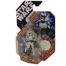 Star Wars 30th Anniversary - SAGA Legends GREEN Clone Trooper Officer   Collecto