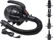 Electric Pump for Inflatables Air Mattress Bed AC PUMP 600W , Black