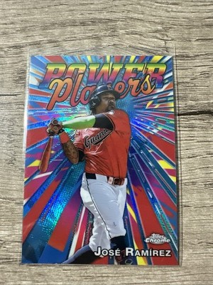 2025 Topps Chrome - Power Players Jose Ramirez #PP-14