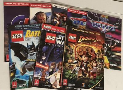 Lot of 8 Vintage Video Game Strategy Guide Books PlayStation 