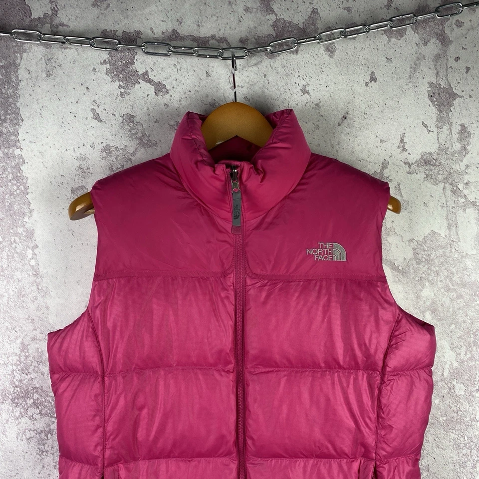 Vintage The North Face 700 Women’s Puffer Vest Outdoor Travel Pink Size XL - Image 2 of 4