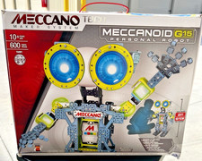 MECCANOID G15 2 Ft. PERSONAL ROBOT Meccano Tech INTERACTIVE Building Set 15401