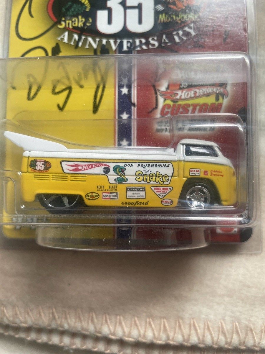 Hot Wheeels Snake & Mongoose 35th Anniversary Customized VW Drag