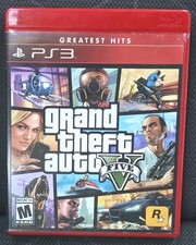 PS3 Grand Theft Auto V Greatest Hits Game Disc Playstation 3 w/Case NoMap/Manual