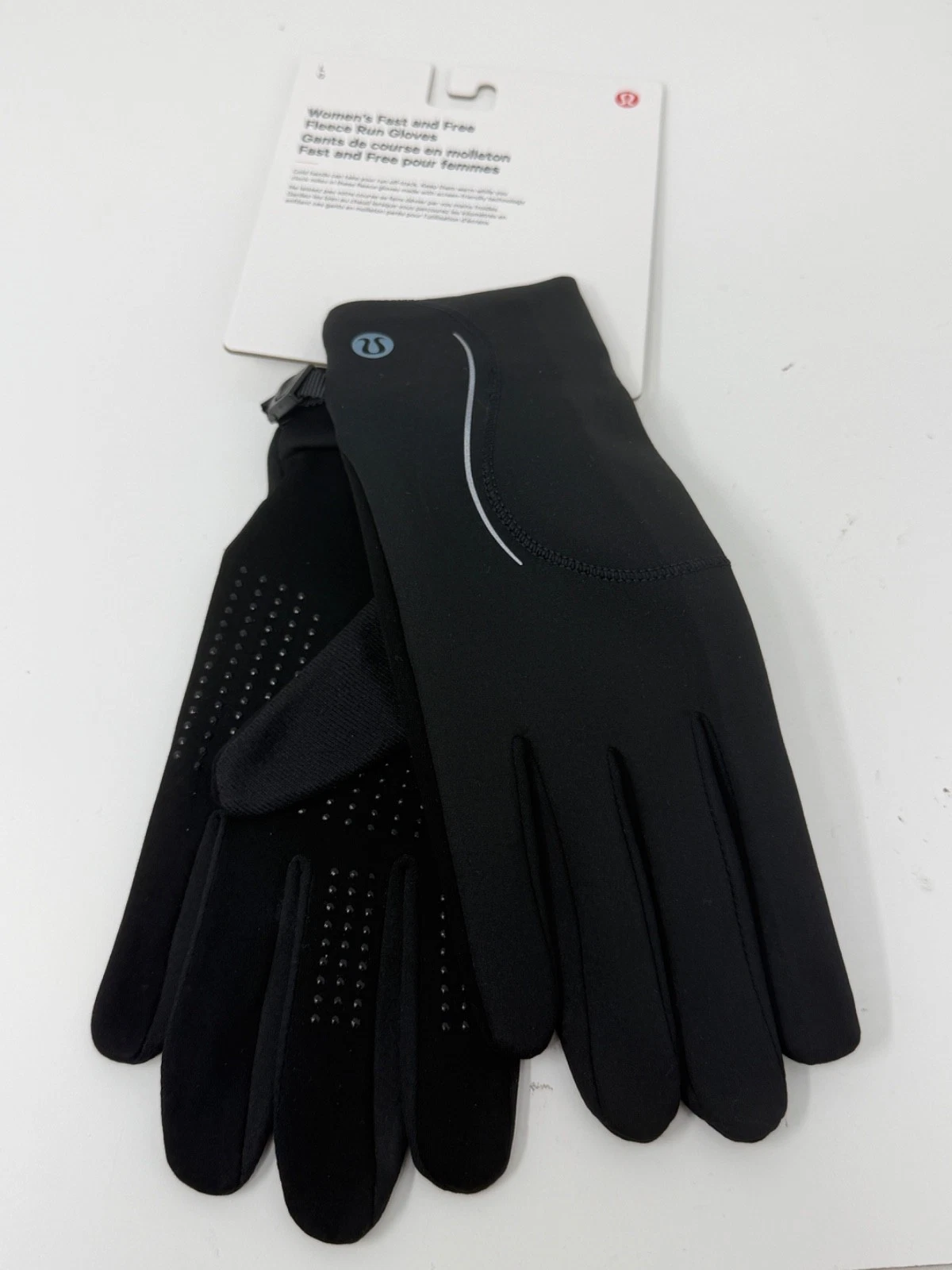 NWT Lululemon Fast & Free Fleece Run Gloves For Women. Large. Black
Opens in a new window or tab