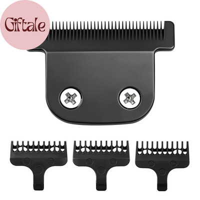 Black Replacement T-Blade with 3 Guards Compatible with Wahl 9864/9864SS/9686/98