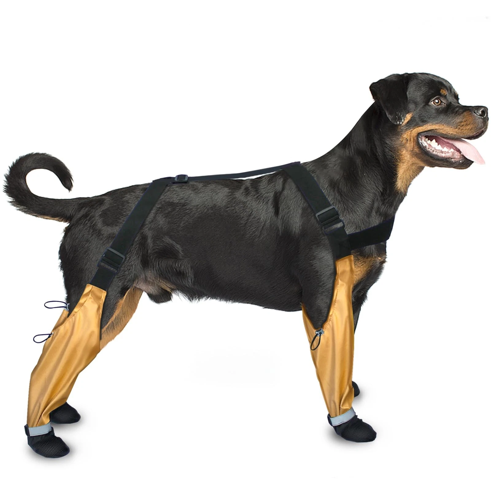 Outdoor Waterproof Dog Boots, Dog Shoes Nonslip for Snow Rain,Dog Paw Protect...
