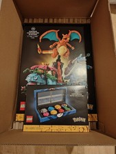 LEGO Pokémon Venusaur Charizard and Blastoise And Badge Set. Brand New.