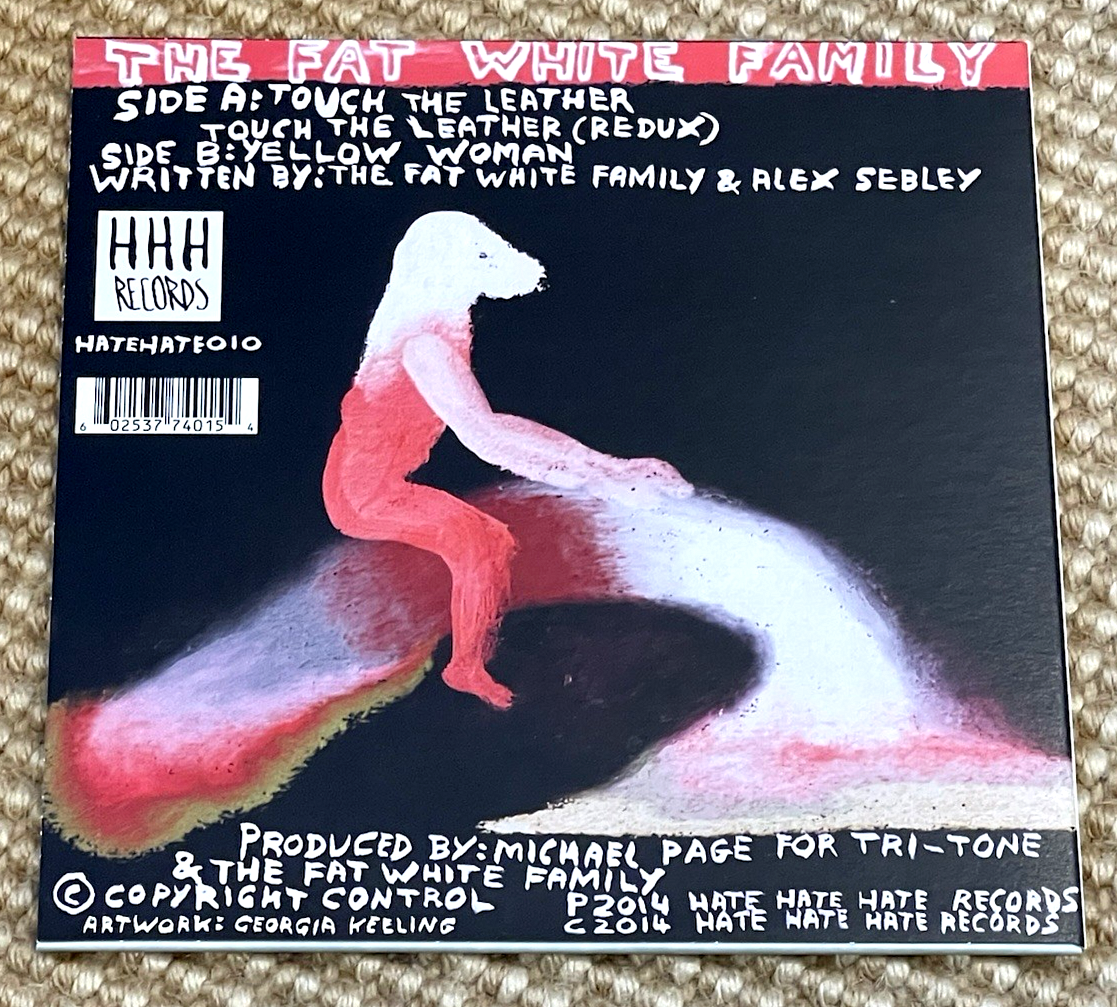 洋楽 THE FAT WHITE FAMILY TOUCH THE LEATHER 7 The FAT WHITE FAMILY - touch the leather VINYL 7
