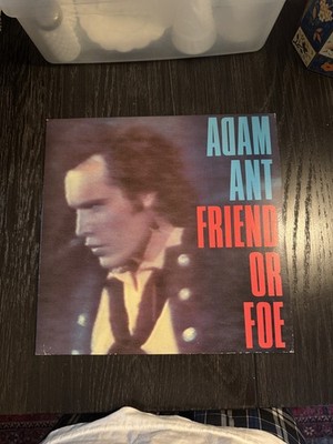 Adam Ant Friend or Foe Vinyl LP Epic 12'' Rock 33 RPM Stereo 1980s