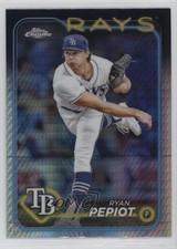 2024 Topps Chrome Prism Refractor Ryan Pepiot #128 10wc