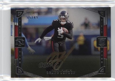 2022 Panini National Treasures 15/49 Drake London #FP-DLO Auto RC 0z5
