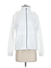 NWT Zero Restriction Women White Windbreaker XXS