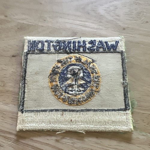Vintage Washington “The Seal Of The State” Patch. - Picture 5 of 7