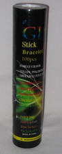 Glow Stick Bracelets - 8 Colors - 100 Pieces - New