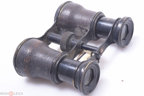 ✅ BINOCULARS GALILIAN DOUBLE TELESCOPE FRENCH, ENGLISH? ANTIQUE ALL BRASS SMALL - Picture 4 of 7