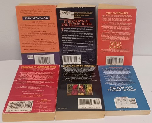 The Man Who Folded Himself David Gerrold 1991 + 5 Bonus Sci Fi Novels - Picture 2 of 6