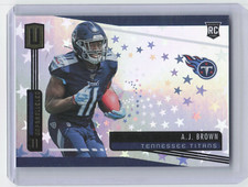 2019 Panini Unparalleled AJ Brown #245 Rookie Astral /200 Titans 