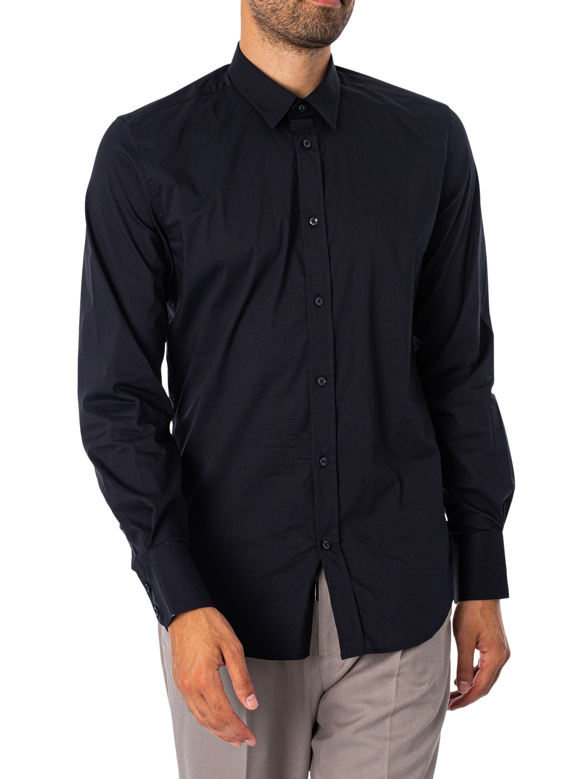 Форменная рубашка Antony Morato Herren Milano super schmale, blau