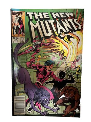 NEW MUTANTS #16 1ST APP THUNDERBIRD/WARPATH 1ST TEAM APP HELLIONS MARVEL 1984