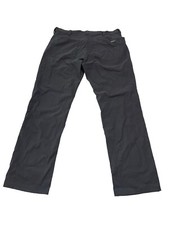 Eddie Bauer Pants Mens Outdoor 38X32 Gray Travex Hiking Nylon Stretch Gray