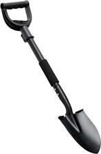Shovel, Shovels for Digging Gardening, 31” Small Shovel for Camping, off Road, G