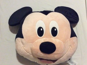 mickey mouse head pillow