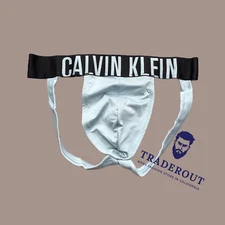Calvin Klein CK men light Blue intense power jock jockstraps underwear M L