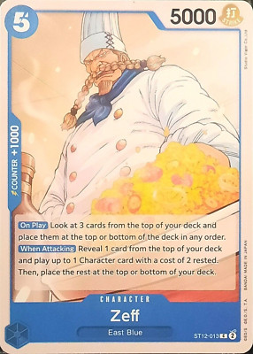 One Piece TCG - Einzelkarte - ST12-013 Zeff C/EN/NM
