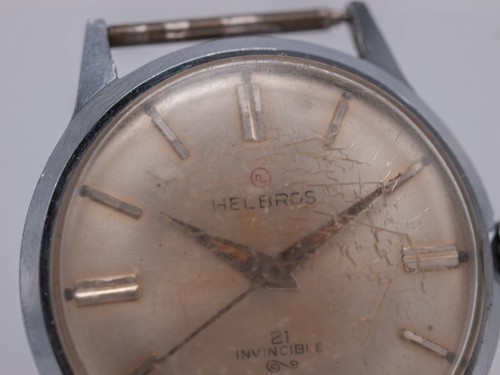 1960s - Helbros Invincible Men's 33mm 21j Watch Seiko 6600 (Master Time M-113) - Picture 2 of 14