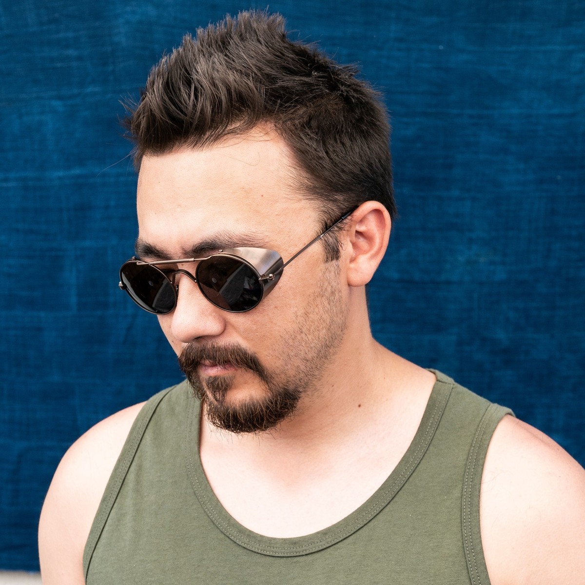 Ray-Ban - Jack - Occhiali Da Sole Polarizzati Irregolari Color Rame Con Lenti Marroni - Foto 9