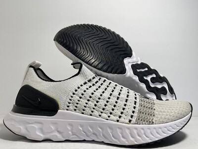 Nike React Phantom Run FK Flyknit Oreo White Black CJ0277-100 Men's Multi  Size