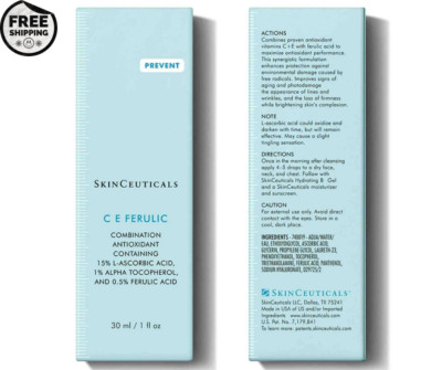 SkinCeuticals C E Ferulic With 15% L-ascorbic Acid Serum - 1 fl oz- New in Box