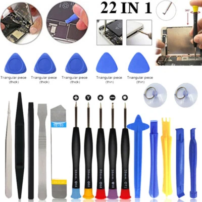Mobile Phone Screen Open Repairing Tool Disassemble Screwdriver Kit for iPhone - Image 1 of 4