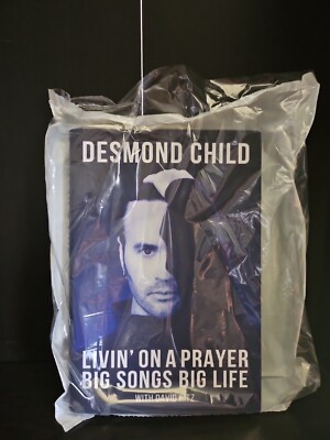Livin' On A Prayer: Big Songs Big Hardcover, by Child Desmond; Child New SIGNED 