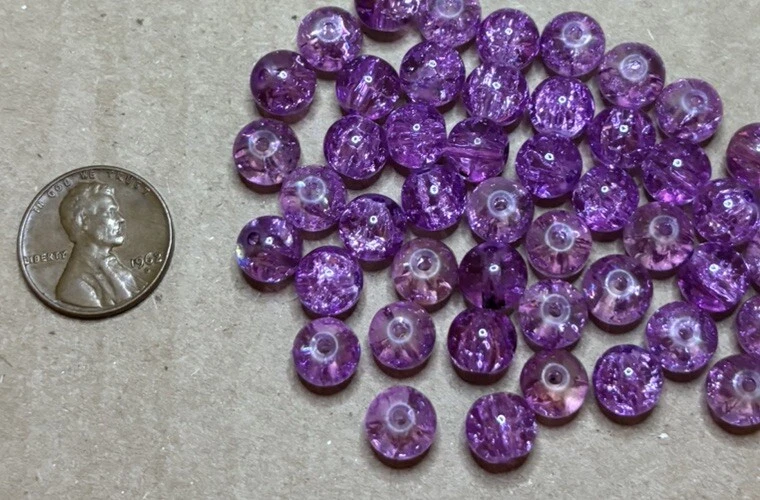 Crackle Glass Beads - Image 3 of 3