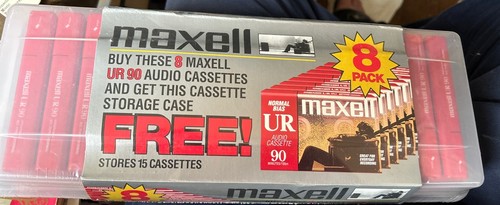Lot De 25 Cassettes Audio Maxell UR 90 – Type I Normal – Pré-enregistrées 1x (Occasion)