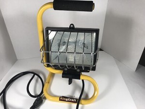 yellow work light