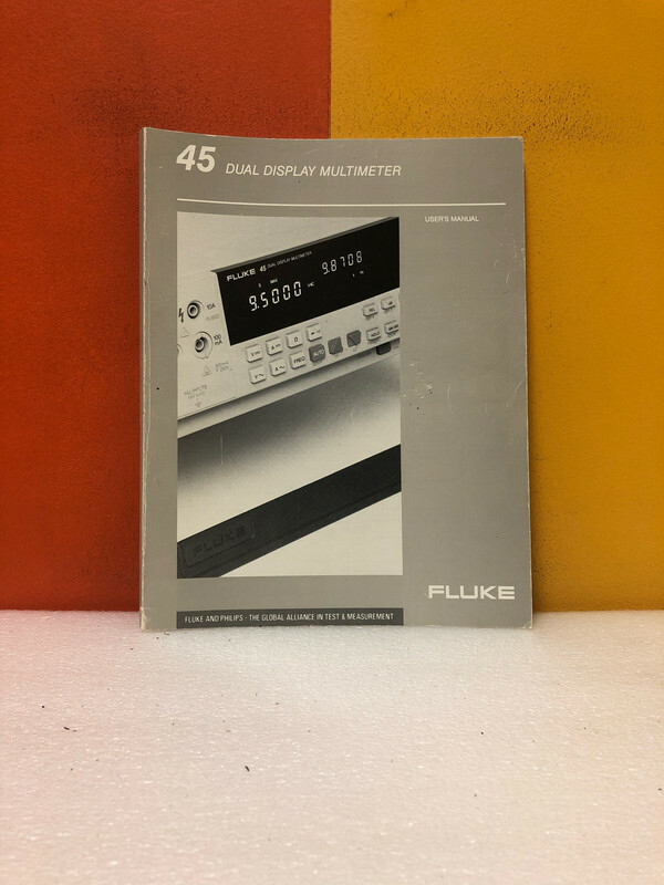 Fluke 855981 45 Dual Display Multimeter Comprehensive User Guide
