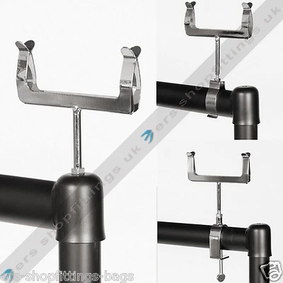 PRICE CARD HOLDER FOR Cloth Dress Garment Display RAIL Clip On