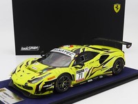 Looksmart 1/18 Looksmark Ferrari 488 GT3 Evo 24H Spa 2022 Fire Modell