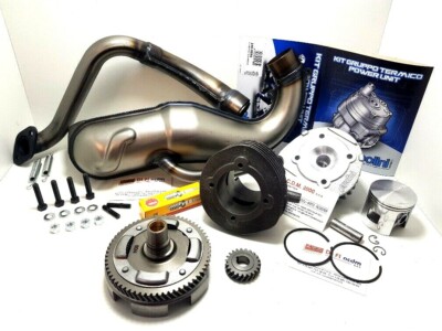 KIT Motorverstärkung Gruppe Polini 102 Ø55 Glocke Auspuff Vespa 50 L R N