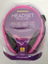 Advantech Magenta Headset With Mic