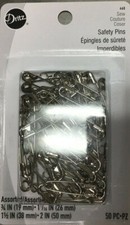 Dritz 460 - 50 Assorted Safety Pins