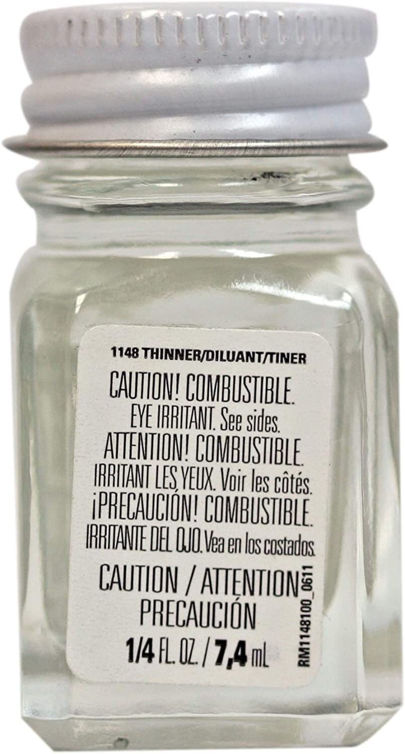 Testor's Model Paint 1148 thinner Bottle .25 oz Free Ship eBay